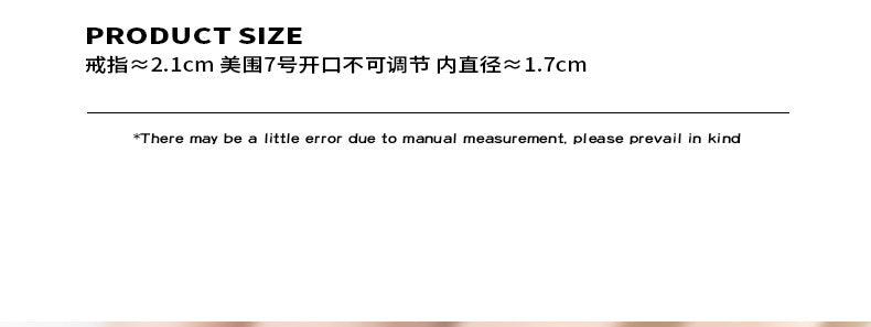 B廠-歐美幾何戒指小眾設計高級感冷淡風不規則開口個性時尚鍍金手飾品「A488」23.05-3 - 安蘋飾品批發