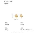 D廠-S999足銀夏日粉色貓眼石冰淇淋耳環女甜美可愛小清新耳飾「YC10014E」24.05-4