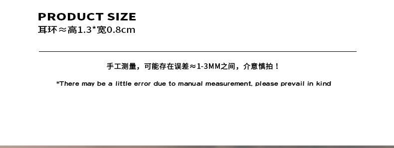 B廠-時尚INS網紅同款金屬感耳環18K鍍金不規則螺旋紋耳釘女不鏽鋼耳飾「F1133」23.09-5 - 安蘋飾品批發