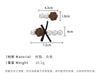 E廠-復古玫瑰花髮夾側邊瀏海一字夾後腦勺碎髮鴨嘴夾女山茶花精緻髮卡「24284」23.10-2 - 安蘋飾品批發