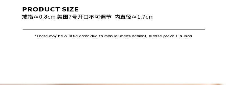 B廠-時尚精緻百搭情侶款開口戒指冷淡風氣質鈦鋼鍍金指環鍛造手飾「A486」23.05-2 - 安蘋飾品批發