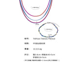 B廠-韓版跨境新品個性簡約飾品時尚冷淡風三色麻花辮鈦鋼項鍊手鍊套裝「P016-E016-E018」24.04-4