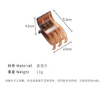 E廠-ins果凍漸層半透明發抓氣質百搭半紮髮鯊魚夾復古夾子頭飾新品「24761」24.01-2 - 安蘋飾品批發