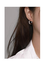 C廠-ins風個性耳圈簡約百搭小眾設計耳環時尚女孩925銀針氣質耳扣「EH-2065」23.03-1 - 安蘋飾品批發