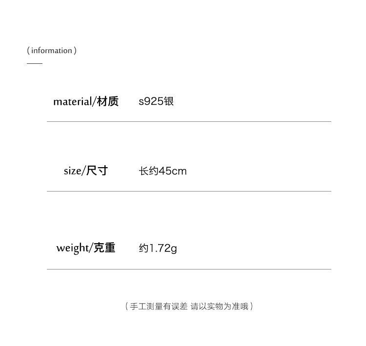 C廠-小貓咪項鍊女925純銀ins動物簡約溫柔時尚小眾設計感可愛頸鎖骨鏈「XL-446」24.01-4 - 安蘋飾品批發