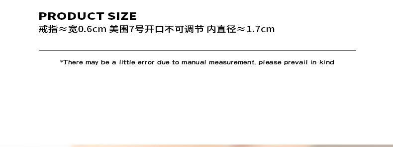 B廠-設計潮小眾ins時尚感輕奢戒指發箍造型個性皇冠開口戒指電鍍18K金「A459」23.04-1 - 安蘋飾品批發