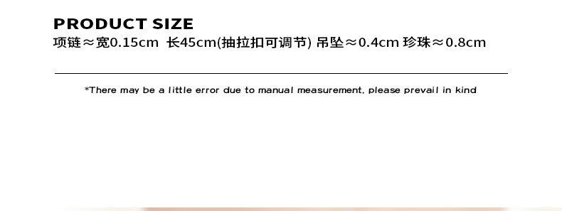 B廠-熱銷方塊水晶石仿珍珠吊墜項鍊銅材質首飾品2023年夏季新款「P1418」23.03-3 - 安蘋飾品批發