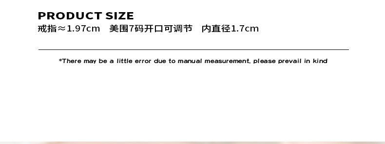 B廠-歐美金屬風時髦個性鍍金不褪色不規則心形小眾設計戒指鈦鋼手飾品「A474」23.04-2 - 安蘋飾品批發