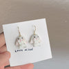 A廠-卡哇伊~！小兔子925銀針可愛小白兔耳環清新甜美個性耳飾「1668」23.01-1 - 安蘋飾品批發