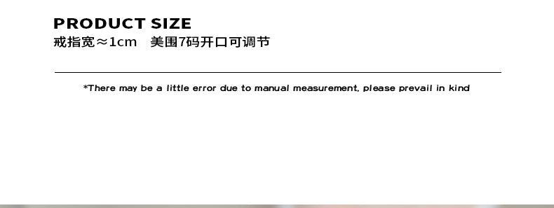 B廠-歐美ins極簡風簡約時尚個性指環可調節戒指鈦鋼鍍18k真金開口戒指「A213」23.02-2 - 安蘋飾品批發