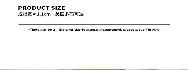 B廠-法式輕奢ins水鑽膠珠戒指個性小眾設計感鈦鋼鍍金指環不褪色首飾「A445」23.03-1 - 安蘋飾品批發