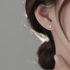 D廠-S925純銀蝴蝶耳釘女2023年新款潮輕奢小眾耳飾本命年「YC7577E」23.02-3 - 安蘋飾品批發